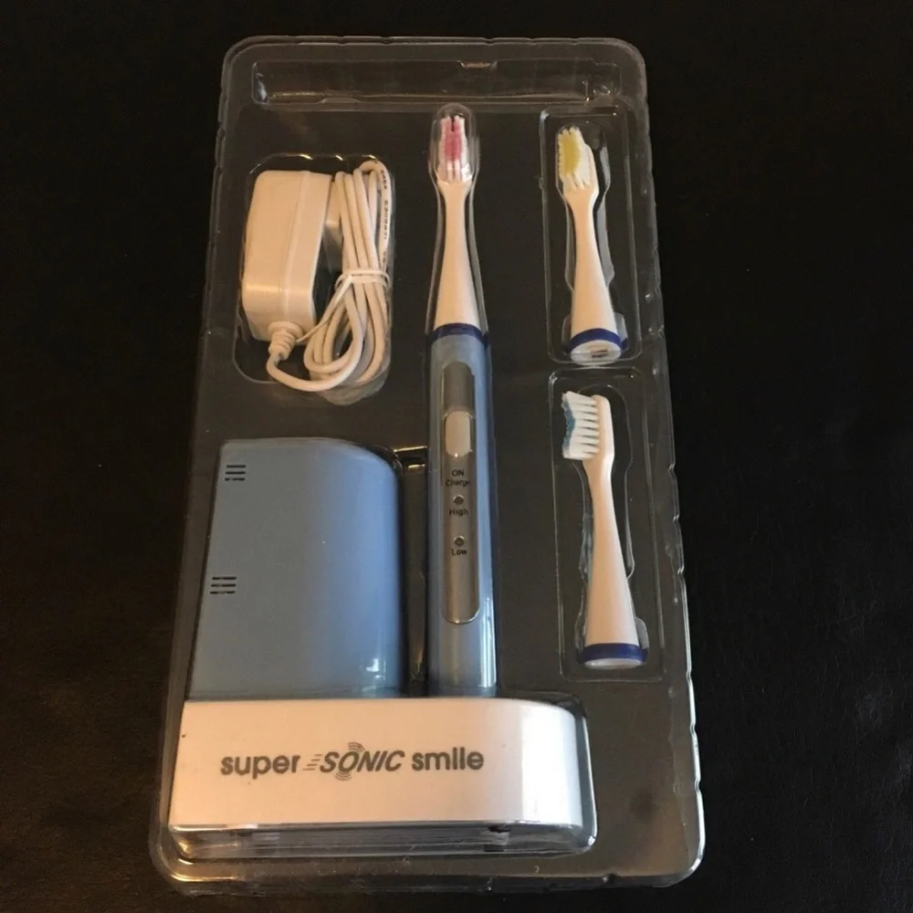 Super Sonic Smile Electric Toothbrush